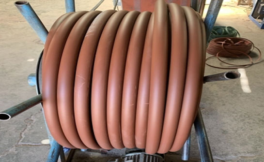 RPE阻燃穿线管可以弯曲吗？施工方便吗？